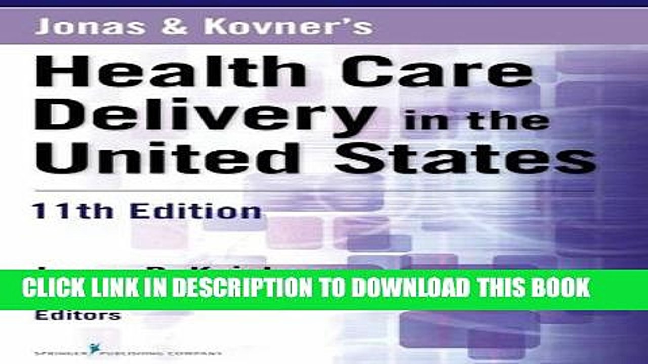 [PDF] Jonas and Kovner s Health Care Delivery in the United States, 11th Edition Full Online