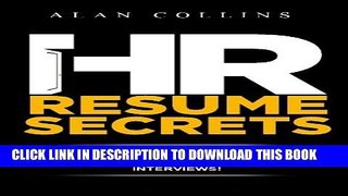 [PDF] HR Resume Secrets: How To Create An Irresistible Human Resources Resume That Will  Open
