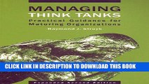 Collection Book Managing Think Tanks: Practical Guidance for Maturing Organizations