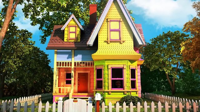 5 Casas REALES Inspiradas En Dibujos Animados Y Películas
