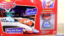 Pocoyo & Pixar Cars Race and Chase McQueen Sally Carrera Motorized Track Baby Toys by ToyCollector