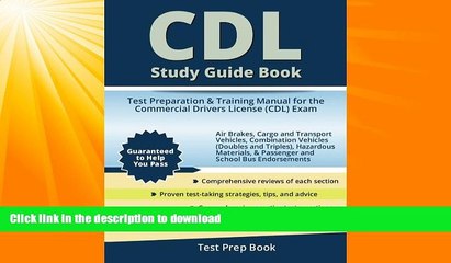 FAVORITE BOOK  CDL Study Guide Book: Test Preparation   Training Manual for the Commercial