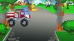 Emergency Vehicles Cartoon about The Fire Truck with Fairy Car. Cartoons for kids 32 Episode