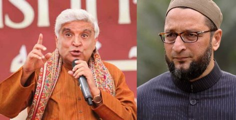 Javed Akhtar's Reply to Owaisi 'Bharat Mata Ki Jai'not(360p)