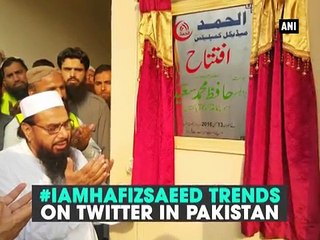 #IAmHafizSaeed trends on Twitter in Pakistan - ANI News