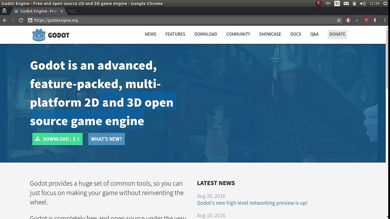 Godot Engine Tutorials - İndirme ve Kurulum