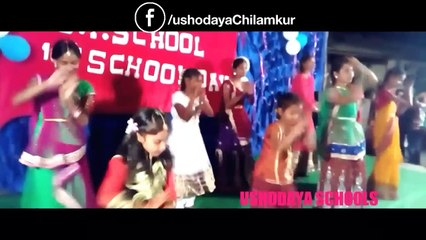Ushodaya Schools Chilamkur 18th School Day celebrations Top performances