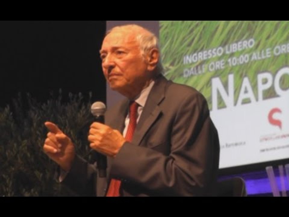 Napoli - Piero Angelo inaugura "Futuro Remoto" (07.10.16)