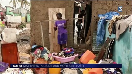 Ouragan Matthew : l'heure est à la désolation en Haïti
