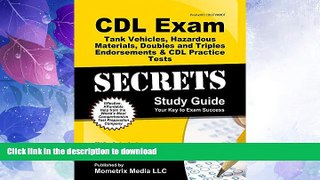 FAVORITE BOOK  CDL Exam Secrets - Tank Vehicles, Hazardous Materials, Doubles and Triples