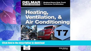 FAVORITE BOOK  ASE Test Preparation - T7 Heating, Ventilation, and Air Conditioning (ASE Test