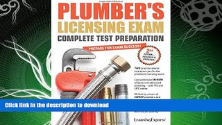FAVORITE BOOK  Plumber s Licensing Exam FULL ONLINE
