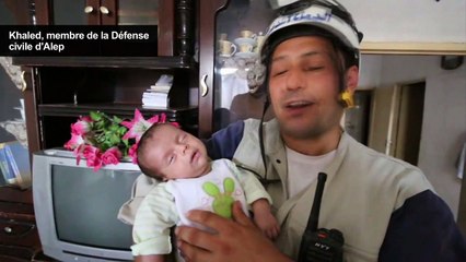 Les Casques blancs, "héros" anonymes de la guerre en Syrie