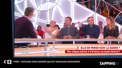 TPMP : Capucine Anav ignore qui est Napoléon Bonaparte (vidéo)