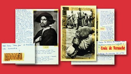 Déclarations d'amour, envolées lyriques et collages : ce que contient le journal intime de François Mitterrand