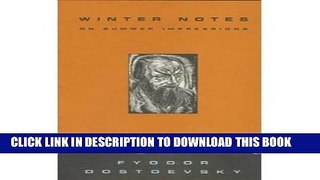 New Book Winter Notes on Summer Impressions