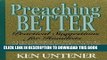 Collection Book Preaching Better: Practical Suggestions for Homilists