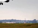 Terrifying landing of a passenger plane at Prague airport