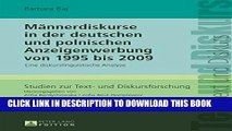 [PDF] MÃ¤nnerdiskurse in der deutschen und polnischen Anzeigenwerbung von 1995 bis 2009: Eine