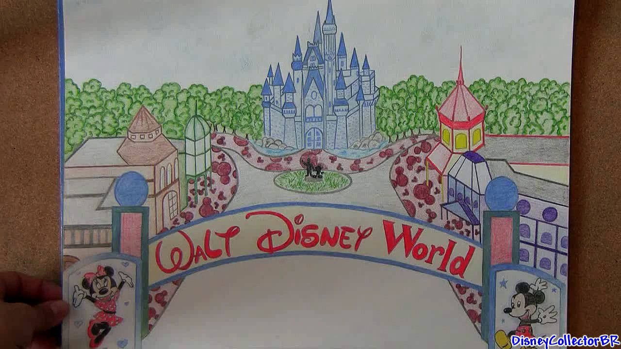 My Disney collection of drawings and sketches how-to draw characters