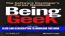 New Book Being Geek: The Software Developer s Career Handbook