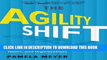 New Book Agility Shift: Creating Agile and Effective Leaders, Teams, and Organizations