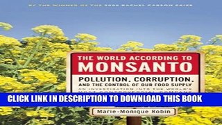 Collection Book The World According to Monsanto