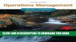 [PDF] Operations Management (Operations and Decision Sciences) Full Colection