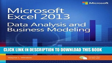 New Book Microsoft Excel 2013 Data Analysis and Business Modeling