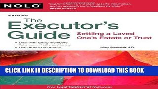 [New] The Executor s Guide: Settling a Loved One s Estate or Trust Exclusive Online
