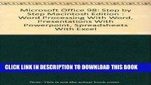 Collection Book Microsoft Office 98: Step by Step Macintosh Edition : Word Processing With Word,