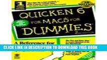 Collection Book Quicken 6 For Macs For Dummies