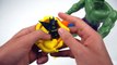 Play Doh ICE CREAM for HULK w Surprise eggs! Lightning McQueen Cars Batman Toys Playdough Colors