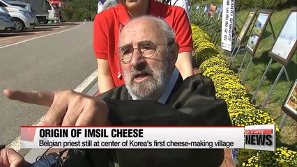 Belgian priest still at center of Korea's first chesesemaking village