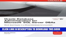 Collection Book Oracle Database Administration for Microsoft SQL Server DBAs