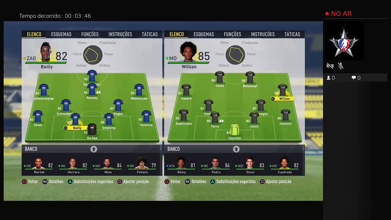 Jogando FIFA 17