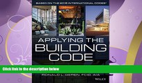 GET PDF  Applying the Building Code: Step-by-Step Guidance for Design and Building Professionals