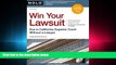 GET PDF  Win Your Lawsuit: Sue in California Superior Court Without a Lawyer (Win Your Lawsuit: A