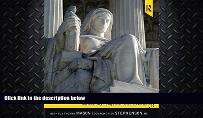 read here  American Constitutional Law: Introductory Essays and Selected Cases