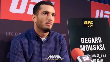 UFC 204: Gegard Mousasi Media Day Scrum