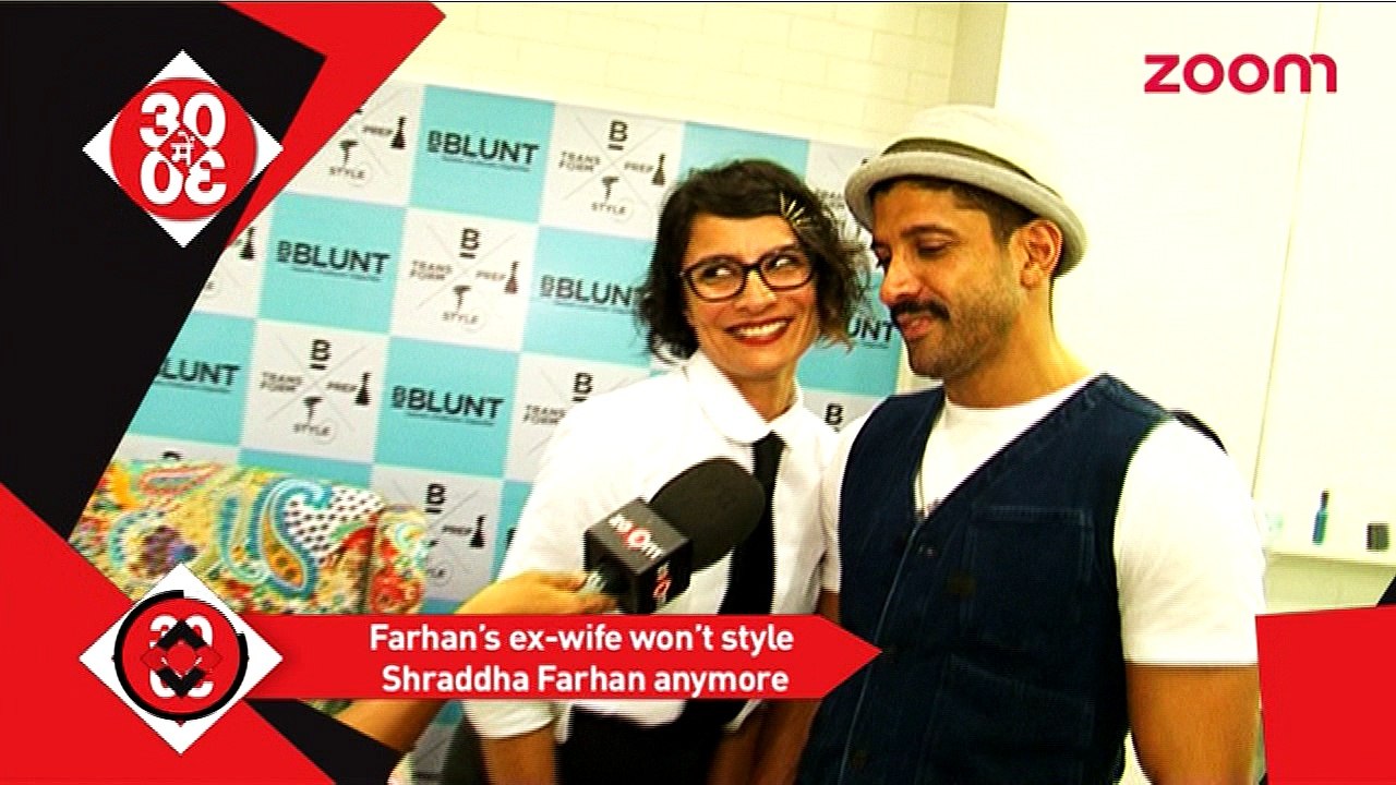 Farhan's Ex Wife Won't Style Farhan & Sharddha, Shah Rukh's Film Banned In Pakistan