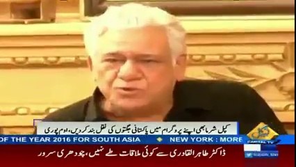 Om Puri Again Taunts Indian & Kapil Sharma