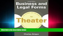 complete  Business and Legal Forms for Theater, Second Edition