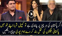 Om Puri Again Taunts Indian & Kapil Sharma