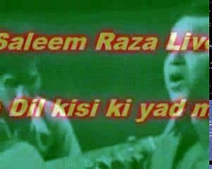 Aye Dil Kisii kii Yaad MeiN - Saleem Raza (PTV live)