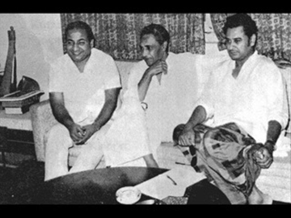 Aadhi Tum Kha Lo Mohd Rafi Kishore Kumar Film Fifty Fifty (1956) Music Madan Mohan..