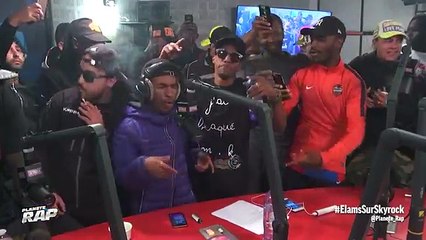 Gros freestyle de Elams & Guest dans Planète Rap