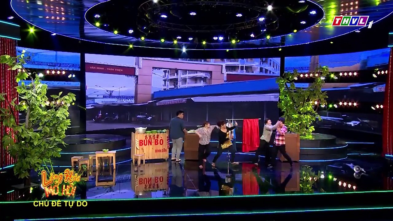 Cái chợ éo le – Hồn Nhiên, Làng hài mở hội THVL