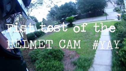 Helmet Cam testing | ION Speed Pro | Hurricane Prep