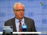 Urge Rusia a la ONU a encontrar solución a crisis siria